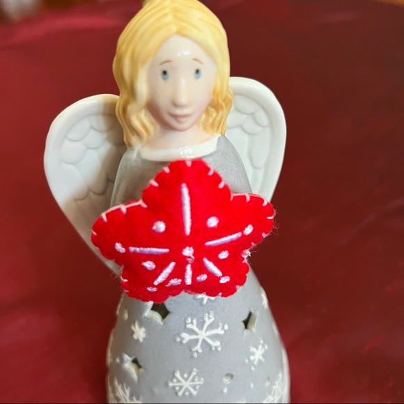 Lenox Festive Folk Light Angel Figurine - Picture 4 of 10